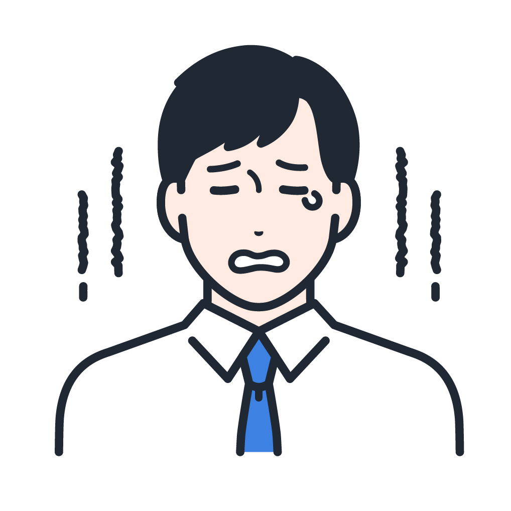 担当者がいないイメージ